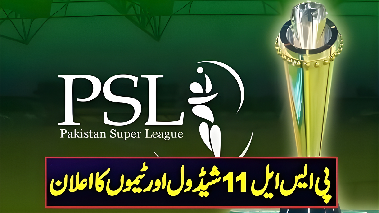 PSL 11 Which two new teams will be included , پی ایس ایل 11: کون سی دو نئی ٹیمیں شامل ہوں گی؟