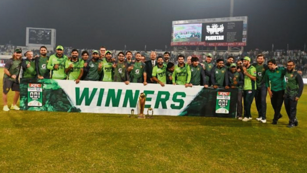 Which country won the T20 Tri-Series 2025 in Pakistan